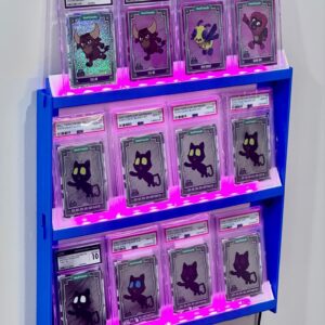 Backlit Card Display for Graded and Ungraded Cards